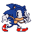 Sonic Pixel Art Small